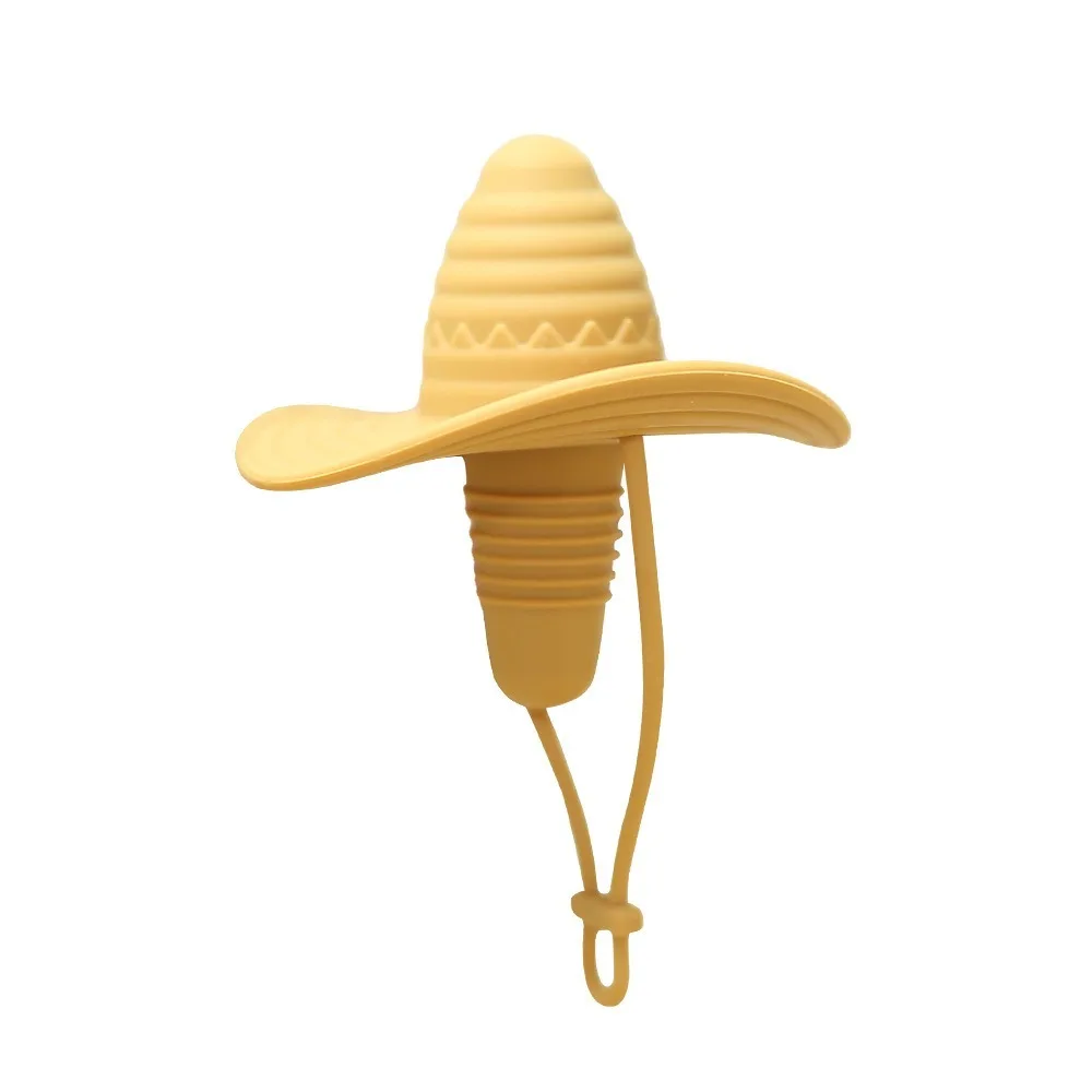 

Silicone Cowboy Hat Wine Stopper Reusable Leak-Proof Champagne Bottle Stopper Fresh-keeping Wine Bottle Plug Party