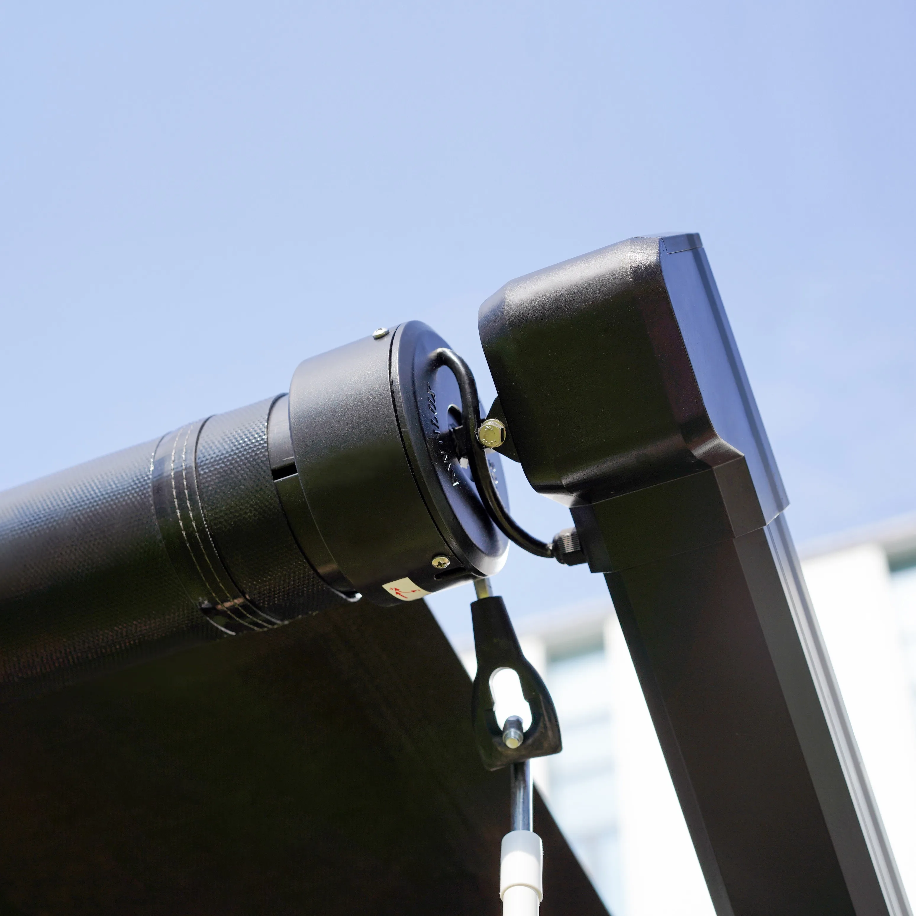 Awnlux RV Exterior Accessory Monocrystalline Silicon Highest Power Output Flexible Solar Panel Awning for Travel and Camping