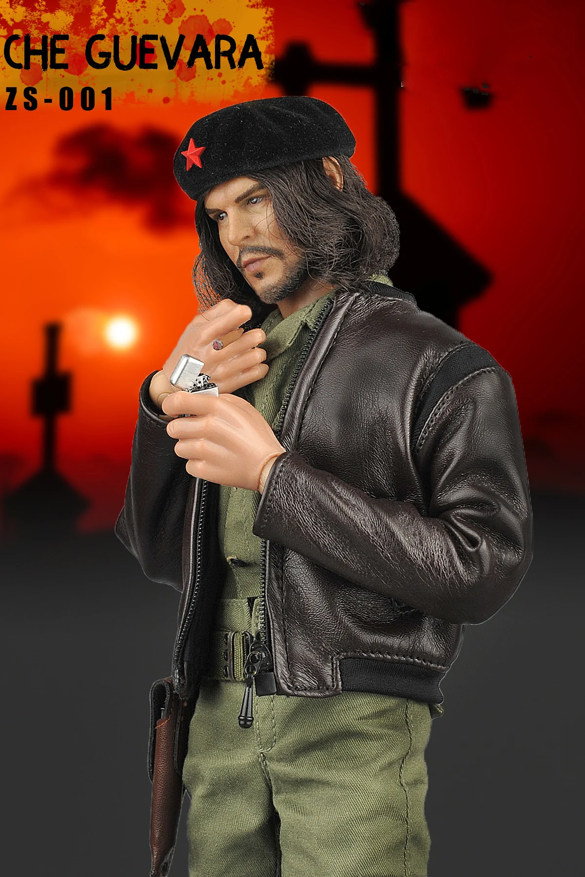 1/6 wojskowa figurka lalka Ernesto Che Guevara Martyr rewolucyjny lider 12 "super elastyczne figurki kolekcjonerskie zabawkowy model