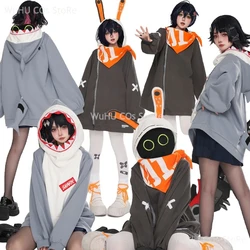 Game Zenless Zone Zero Cosplay ZZZ Eous Cosplay Coat Hoodie Ellen Joe Cosplay Shark Hoodie Doujin Women Men Halloween Roleplay