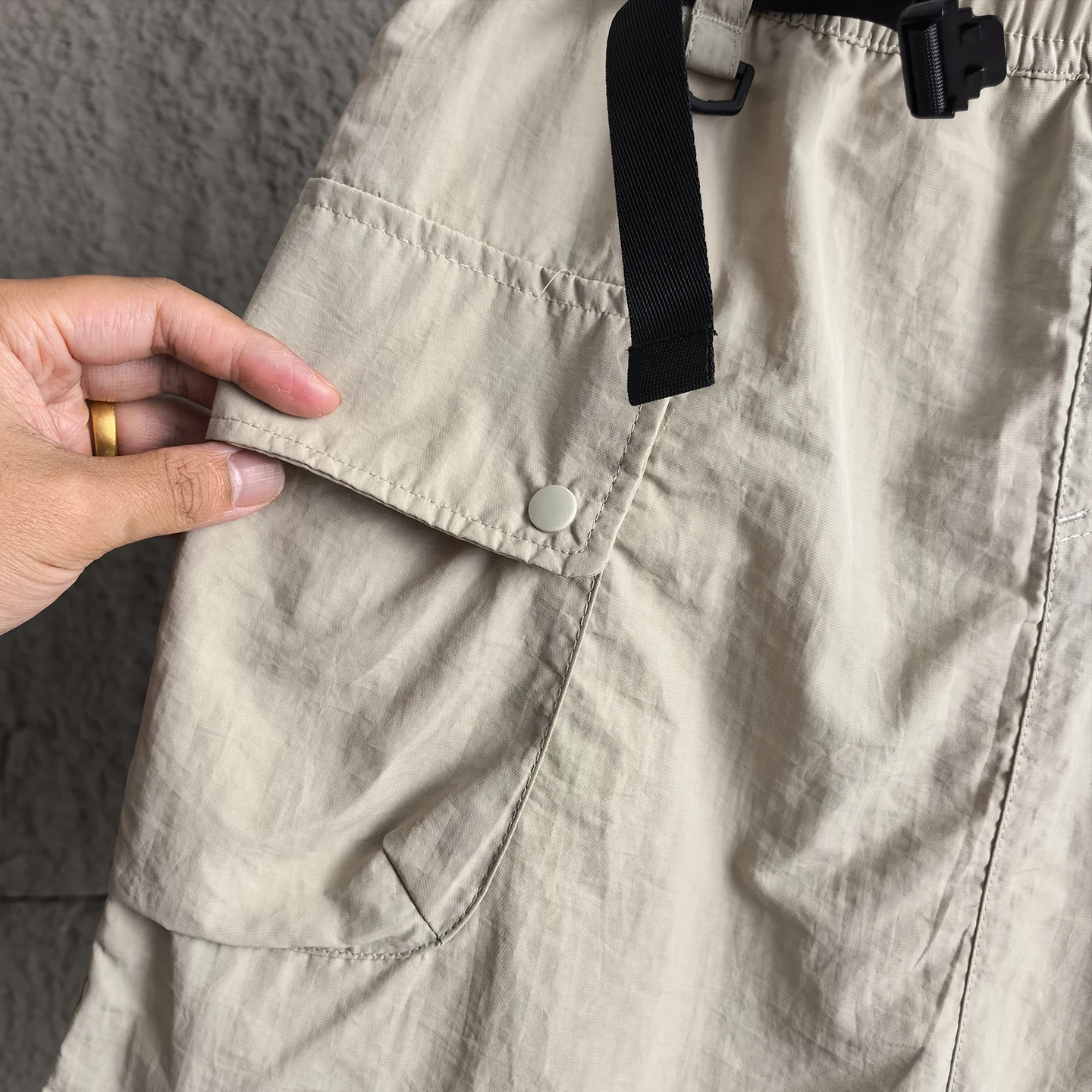 Saia ortods esportiva série montanha ao ar livre qui seco respirável à prova d'água cintura bule design saia de trabalho