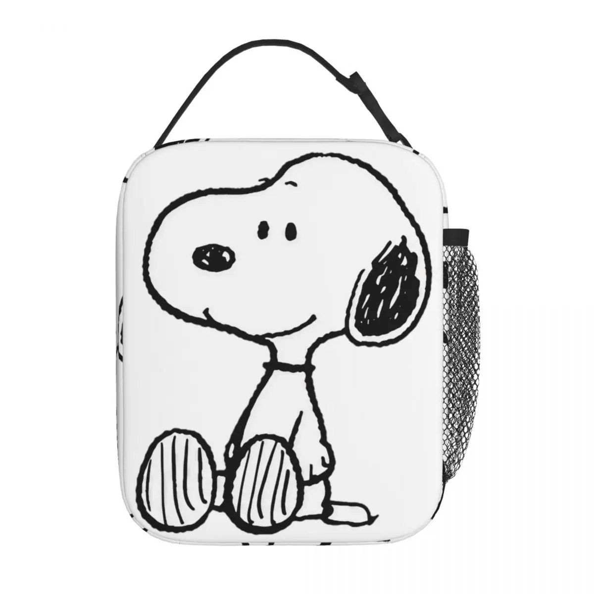 Snoopy Cartoon Peanuts Comic Thermal Insulated Lunch Bag for Picnic Cute Portable Food Bag Men Women Cooler Thermal Lunch Boxes