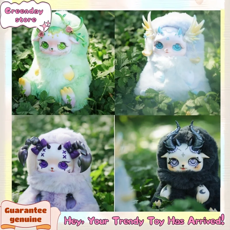 

New Blind Box Mobo Star Twelve Constellations Series Mystery Box Soft Plush Vinyl Doll Girl Desktop Collection Surprise Gift Toy