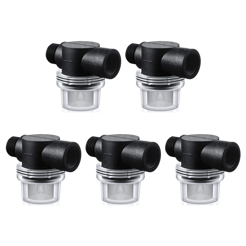 

Фильтр-фильтр водяного насоса ABXF-5X, сменный фильтр для автодома, поворотный трубный фильтр 1/2 дюйма, совместимый с насосами WFCO или Shurflo