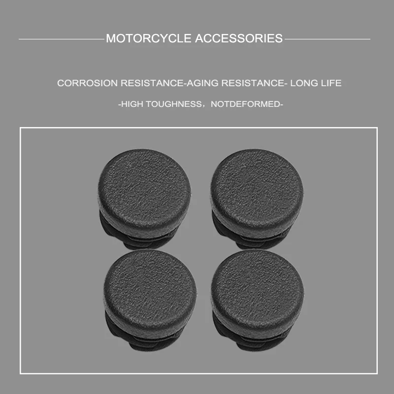 4PCS Chassis Plugs For CFMOTO 800MT MT800 800 MT 700MT Motorcycle Frame Hole Cover Caps Plug Frame Cap Desertx CF800MT