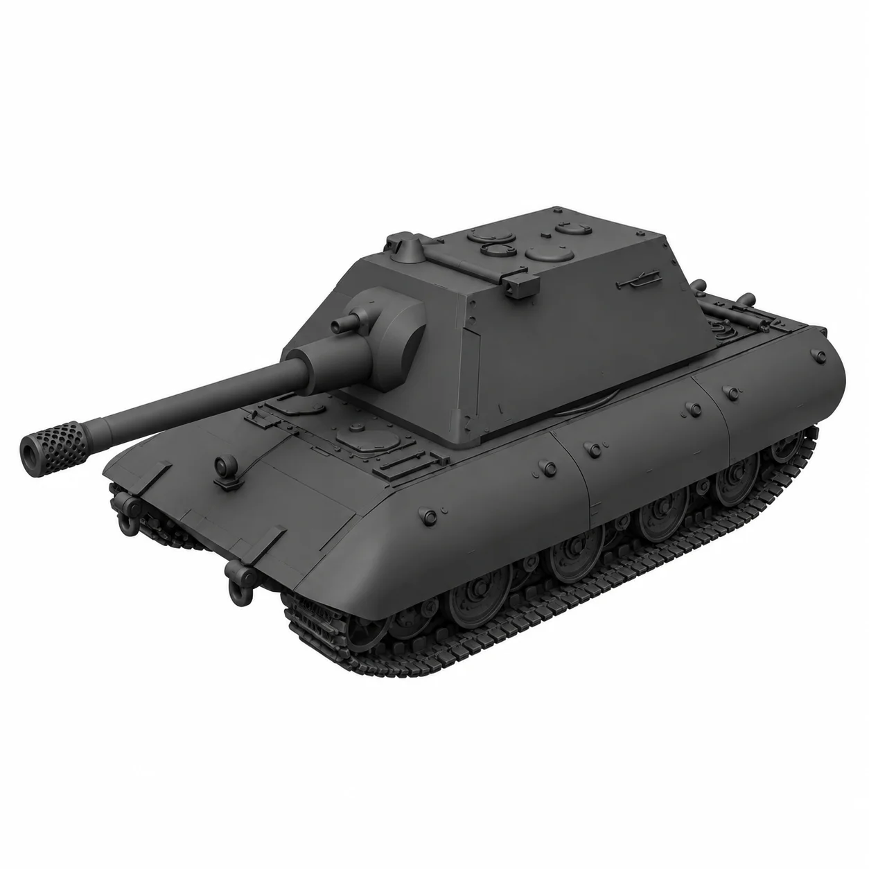 Model Kit Tank - SSMODEL – model czołgu niemieckiego E-100,
