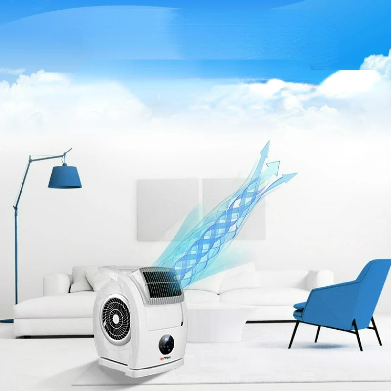 Touch Screen Electric Fans, Large Wind Turbine Air Convection Circulation Fan, Bladeless Fan,portable Fan with Remote Control