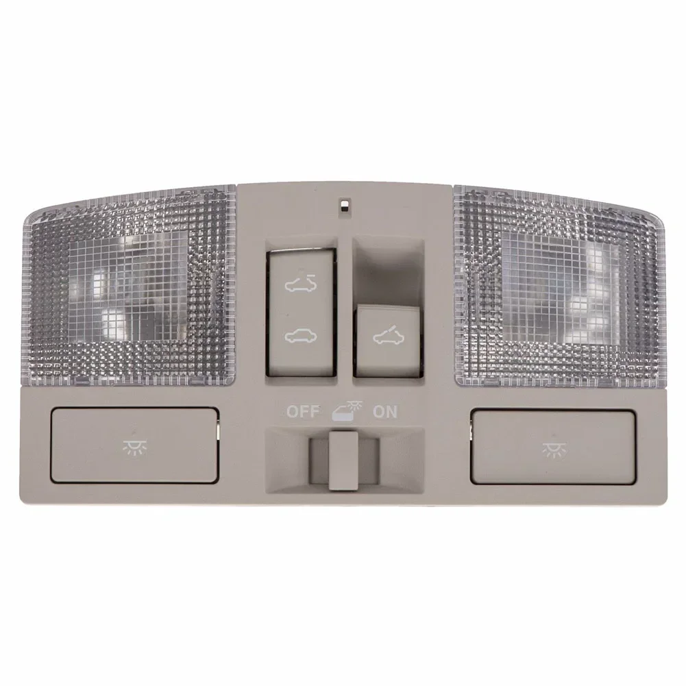 

Car Roof Reading Light BBM6-69-970 Console Map Lamp Gray Interior Replacement With Sunroof Switch High Quality