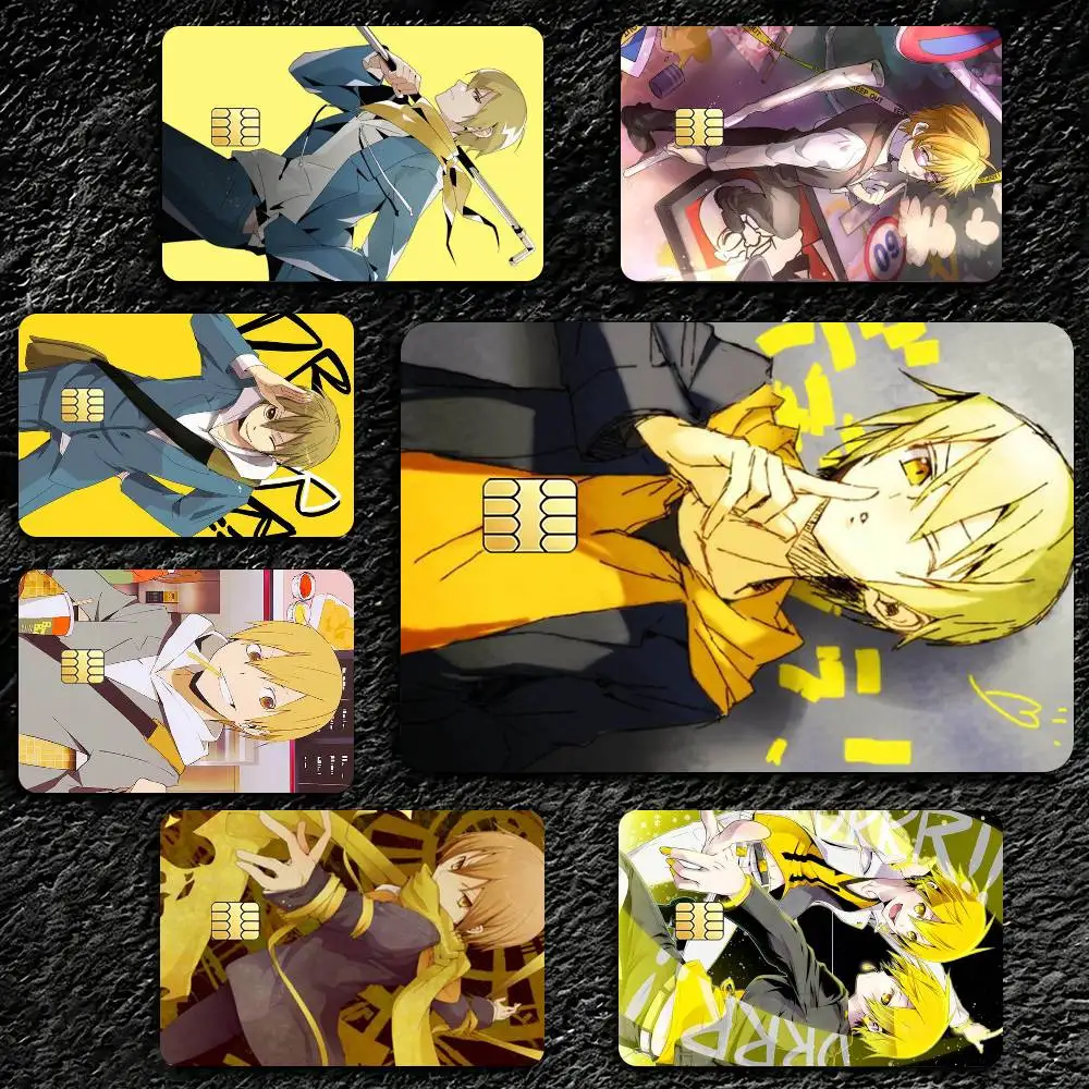 Durarara Masaomi Kida  Credit Card HD Stickers Premium matte film effectively prevents fingerprints and daily abrasion.