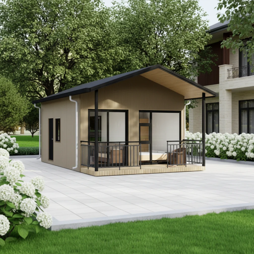 Luxury Steel Container House 2-3 Bedrooms Eco-Friendly Modern Prefab Modular Expandable 20ft/40ft Living Villa Office Hotel