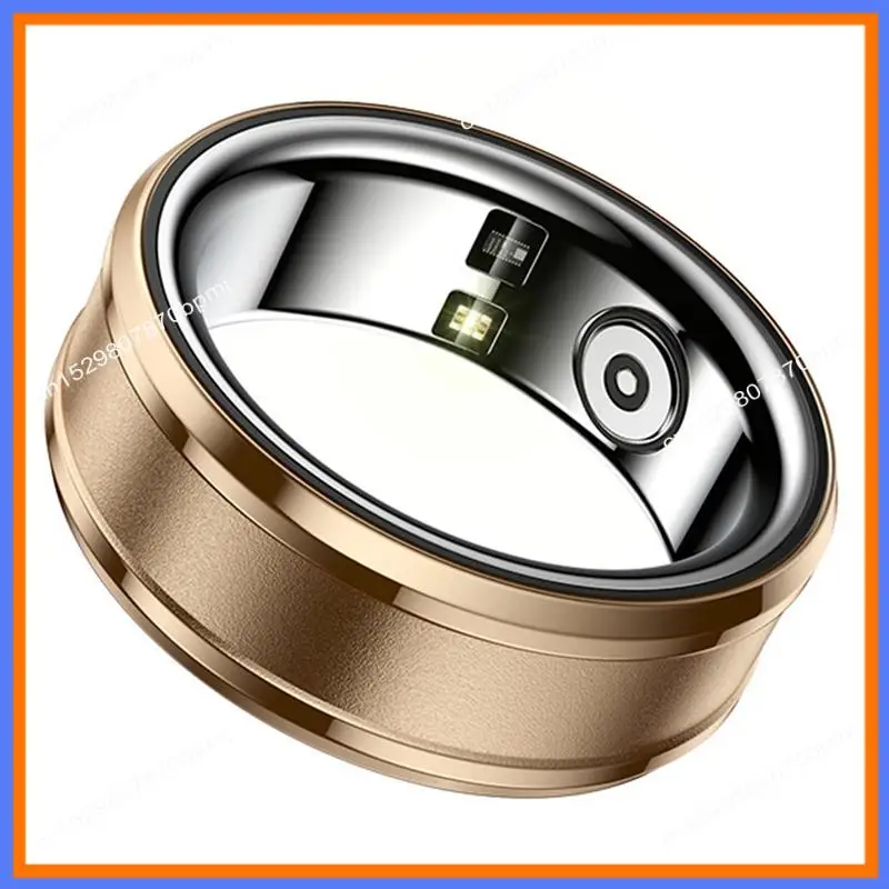 BAAE Smart Ring Fitness Tracker مع مراقبة النوم ومراقبة الأكسجين في الدم ودرجة حرارة الجسم وعداد الخطوات حلقة رياضية متينة B