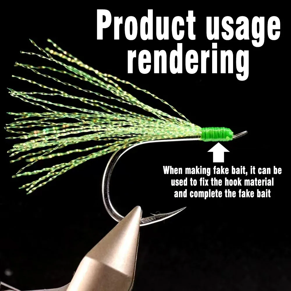 Topranc 150D Fishing Bait Binding Thread Carp Rig Making Tie Line Fishing Tackle Supplies