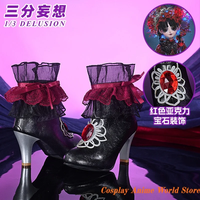 En Existencia, Zapatos de Cosplay de Identity V, Memory Miss Pomegranate Plate, Zapatos de Anime para Juegos de Rol, Zapatos de Fiesta
