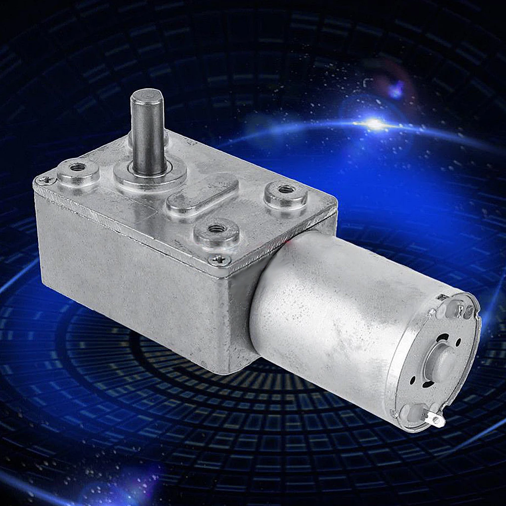 Worm Gear DC Motor Self Locking Gearbox Micro Metal Motor for Automatic Facilities Audio Visual Products