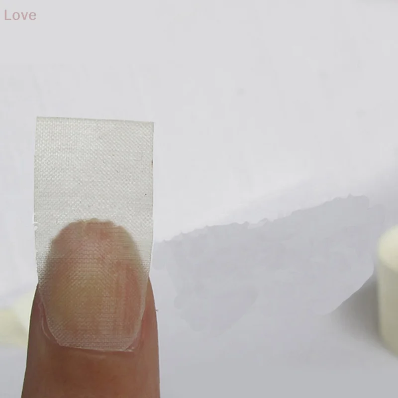 1 لفة إصلاح الأظافر الألياف الزجاجية الحرير الأشعة فوق البنفسجية هلام بناء الألياف الفرنسية أداة مانيكير