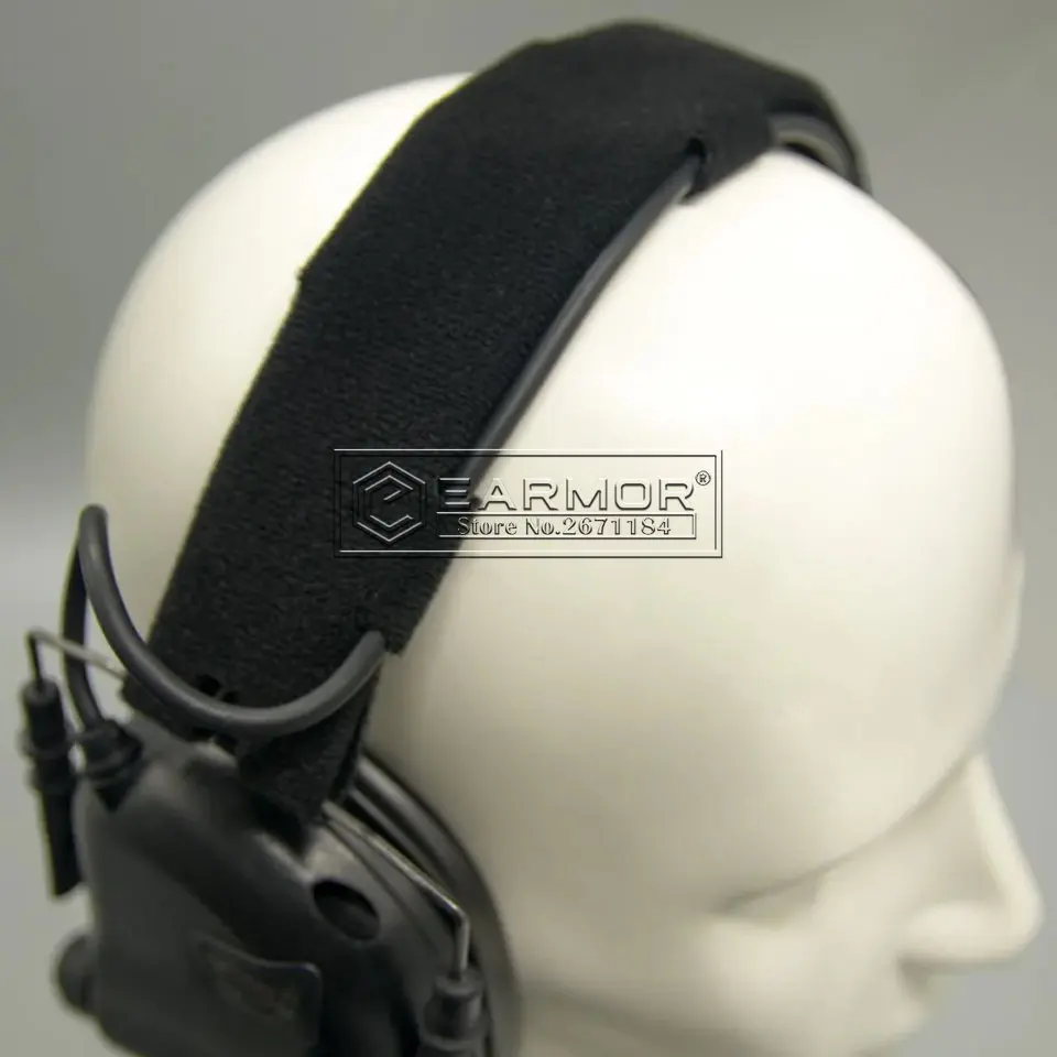 EARMOR Airsoft Tactcial M16 Shooting Headset New Headband for Opsmen Comtac Series Softair PTT Headset Accessories