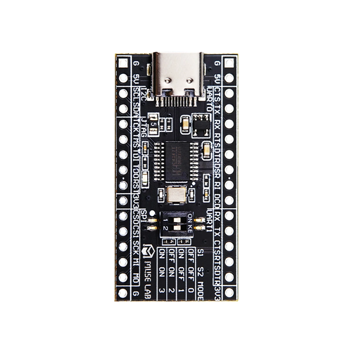 Modul Papan Pengembangan CH347 USB Kecepatan Tinggi Ke UART/I2C/SPI/JTAG/GPIO Sumber Terbuka USB-HS