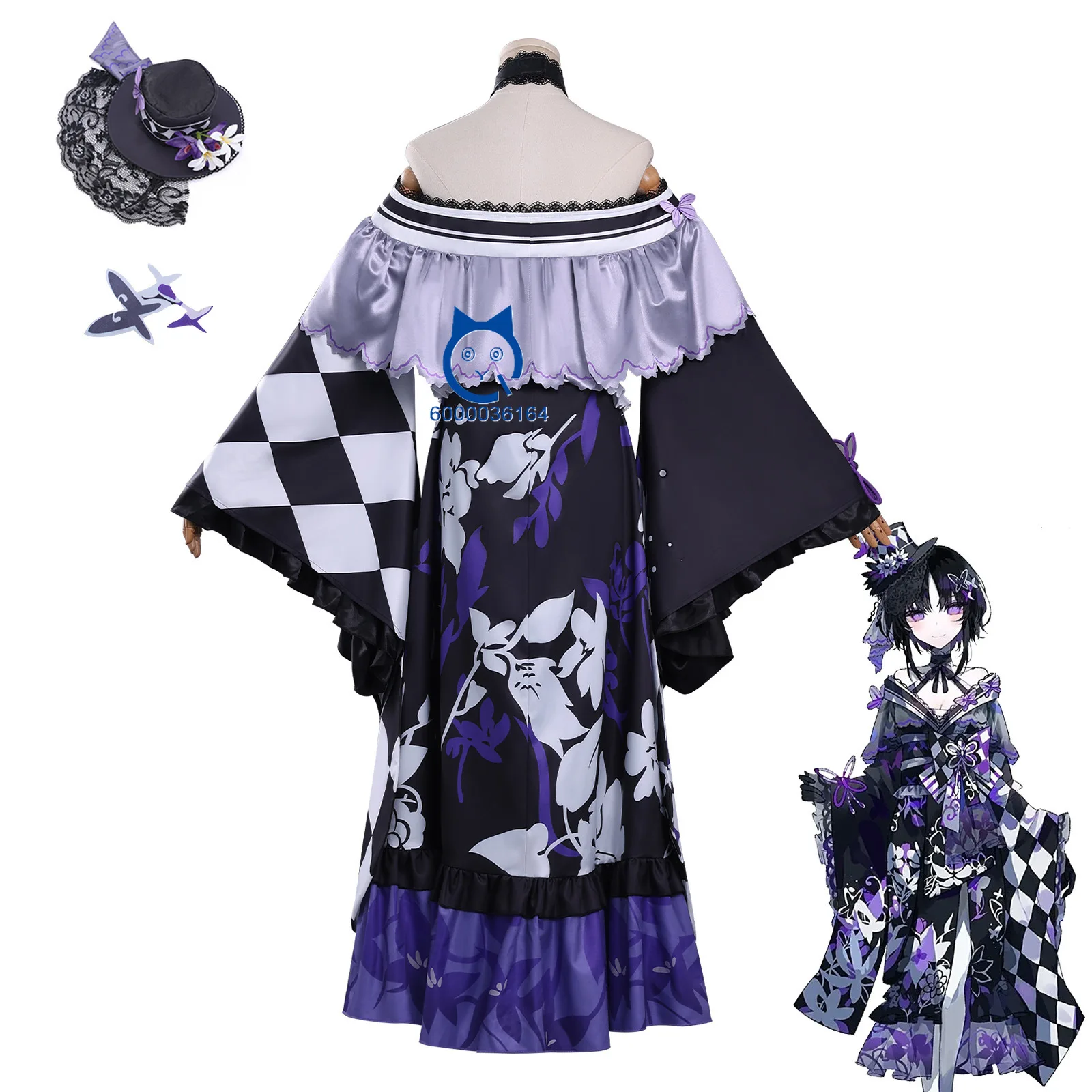 أزياء الفتاة السحرية المحاكمة التأثيرية أزياء أنيمي Magu Houshou ملابس لعب الأدوار فستان مثير أنيق للنساء حفلة كوميك كون