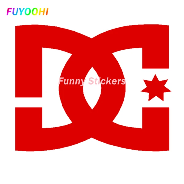 FUYOOHI Play Stickers DC Block Car Stickers Funny Creative Decals Decoration for Fuel Tank Cap Windshield Auto Tuning Styling - Image 6
