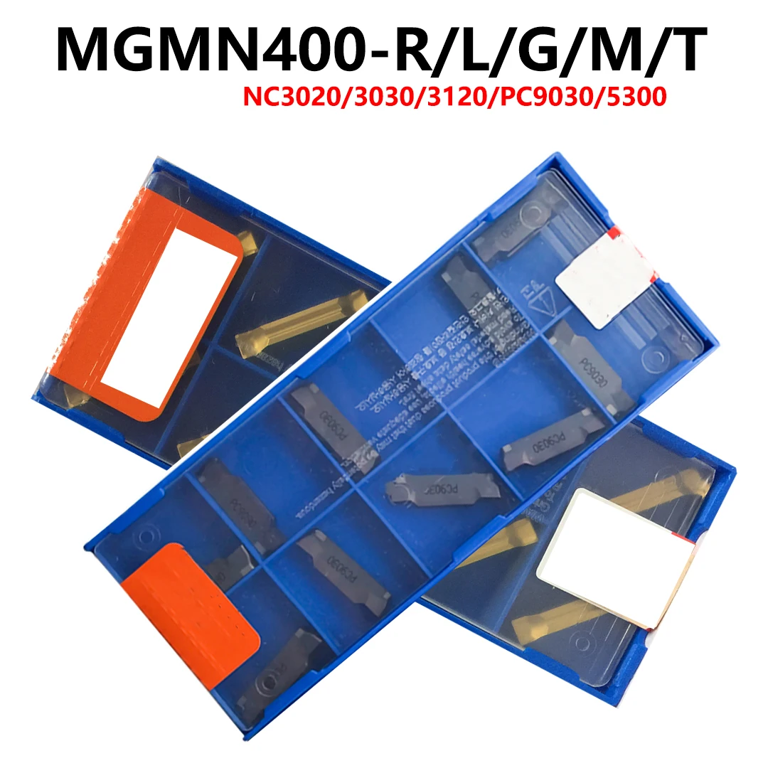 100% Original MGMN400-02-R PC5300 NC3030 04-L NC3020 MGMN400-M PC9030 PC215K MGMN 400-T PC8110 Carbide Inserts Lathe Cutter NC
