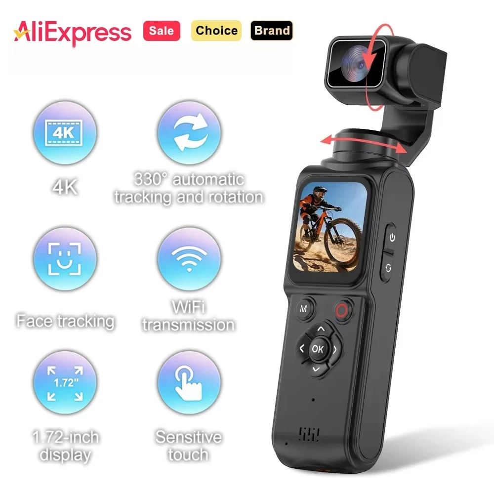 4K Sports Action Camera with WiFi Remote Control - 0.96