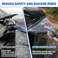 Universal Magnetic EV Charger Port Cover Electric vehicle charging Snow Freeze Dust Protection Car Auto Sedan SUV Accessories