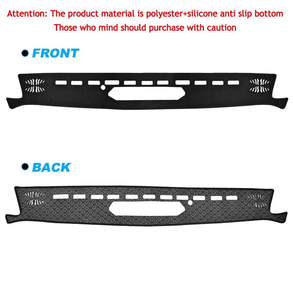 لوحة القيادة غطاء حصيرة ل جيب المصارع JT 2020 2021 2022 2023 2024 داش غطاء الوسادة ظلة وهج الأشعة فوق البنفسجية حامي الملحقات #2