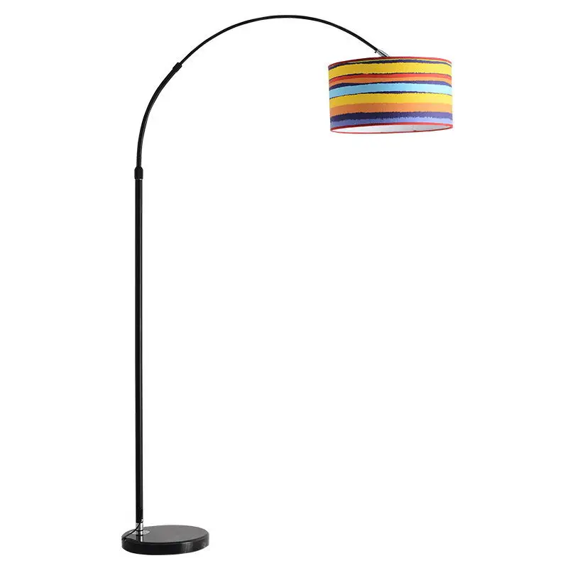 Prosta lampa nowoczesne pióro Led lampy podłogowe Sofa do salonu strony lampa stojąca nauki lampki nocne do sypialni wystroju domu