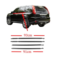 4 Pcs Outside Windows Rubber Seal for Nissan X-Trail T31 2008-2013 80821-1DA0A Glass Protector Window Glass Weather Strips