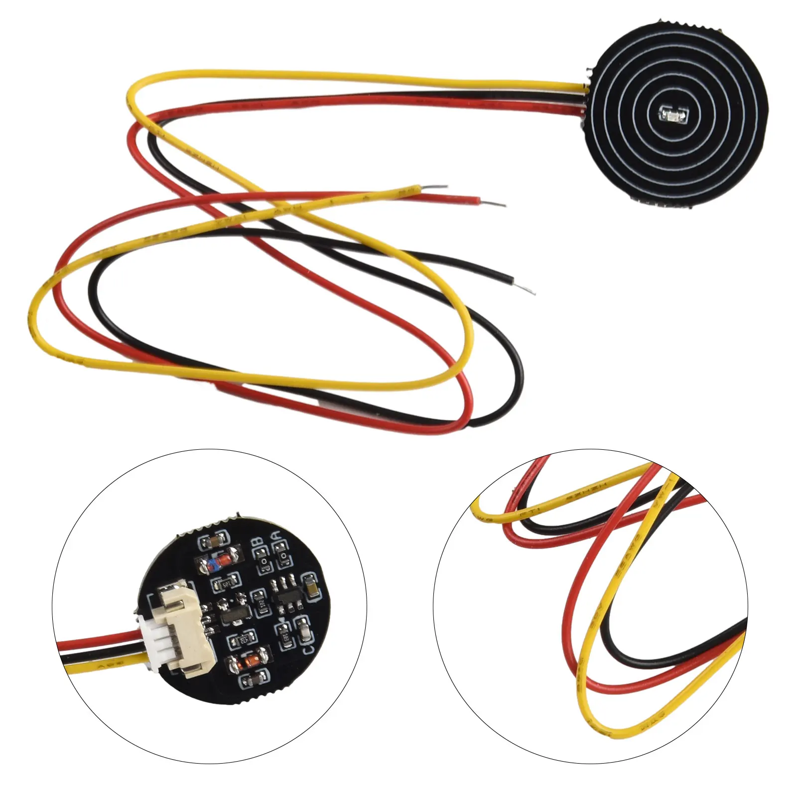 Touch Key Switch Bistable Switch Ouch Key Switch 3A 3V-30V 8mm Black Stable Performance Touch Key Switch 3A 8mm