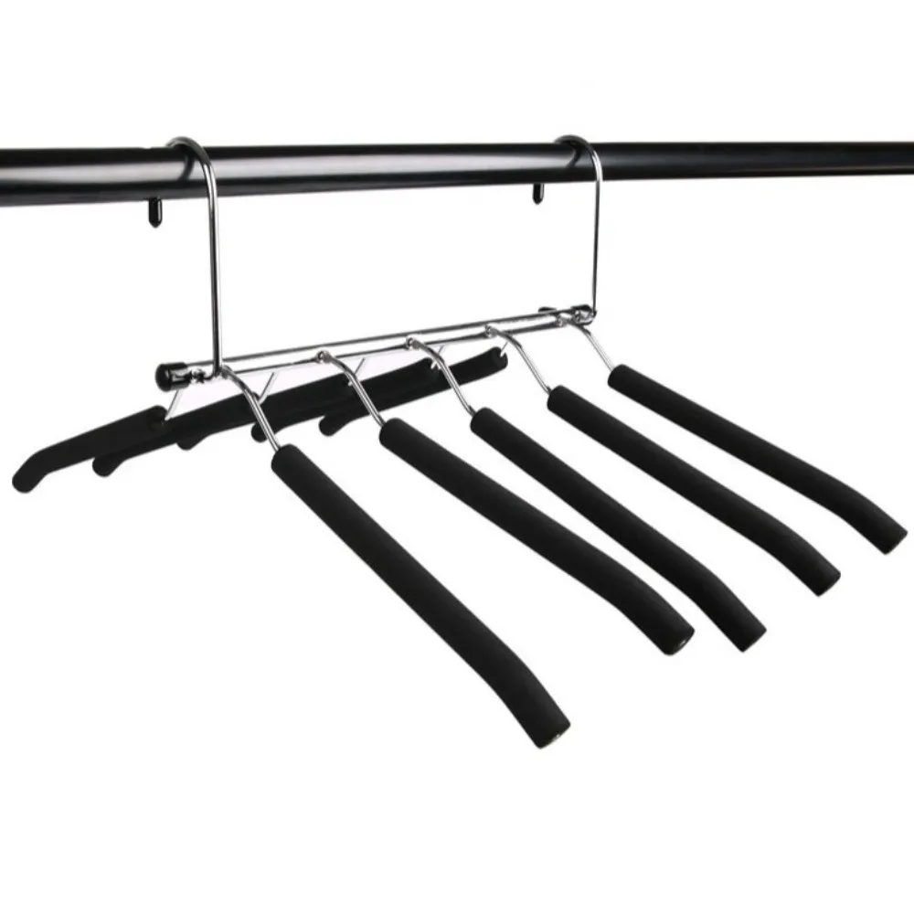 Sturdy 5 in 1 Multi-Layer Hanger Heavy-Duty Traceless Space Saving Hanger Durable Creative Hanging Closet Hanger Closet