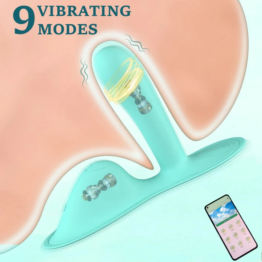 يمكن ارتداؤها اللباس الداخلي دسار هزاز 2 In1 البظر G بقعة المزدوج محفز App التحكم عن بعد اختراق جهاز تدليك للمهبل الجنس لعب 18 + #3