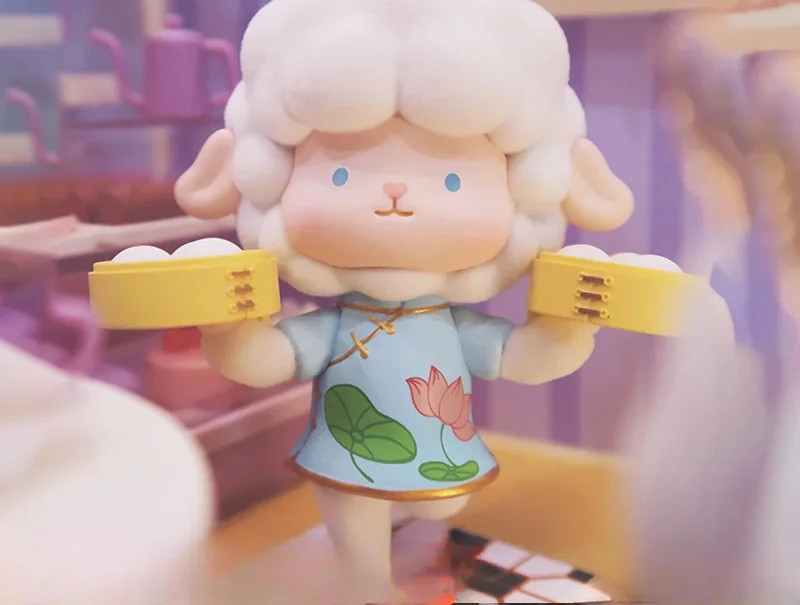 TOPTOY لفة لفة الأغنام مي كي ديم سوم سلسلة صندوق أعمى اللعب صندوق الغموض تخمين حقيبة Kawaii عمل الشكل دمية نموذج هدية عيد