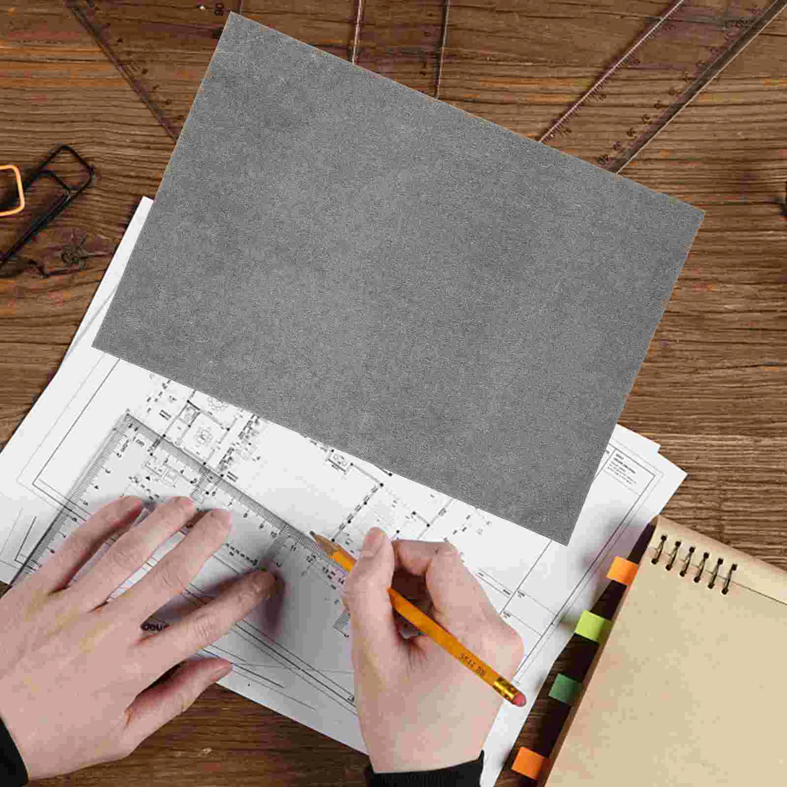 

100 Sheets Graphite Carbon Transfer Paper Black Copy Base Tracing Artist Drawing Portable Safe Non Polluting Pattern