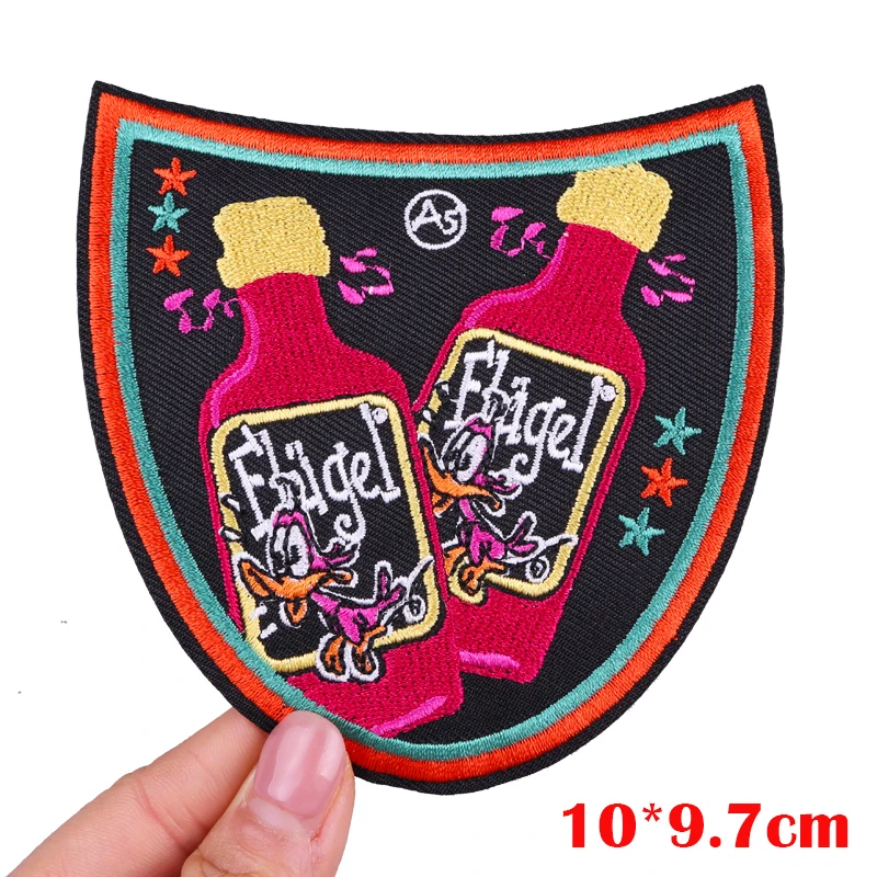 Hots Nederland Kruikenstad Embleem Patch Nederland Carnaval Geborduurde Naai Badges Ijzer Op Patches Voor Kleding Uniform DIY