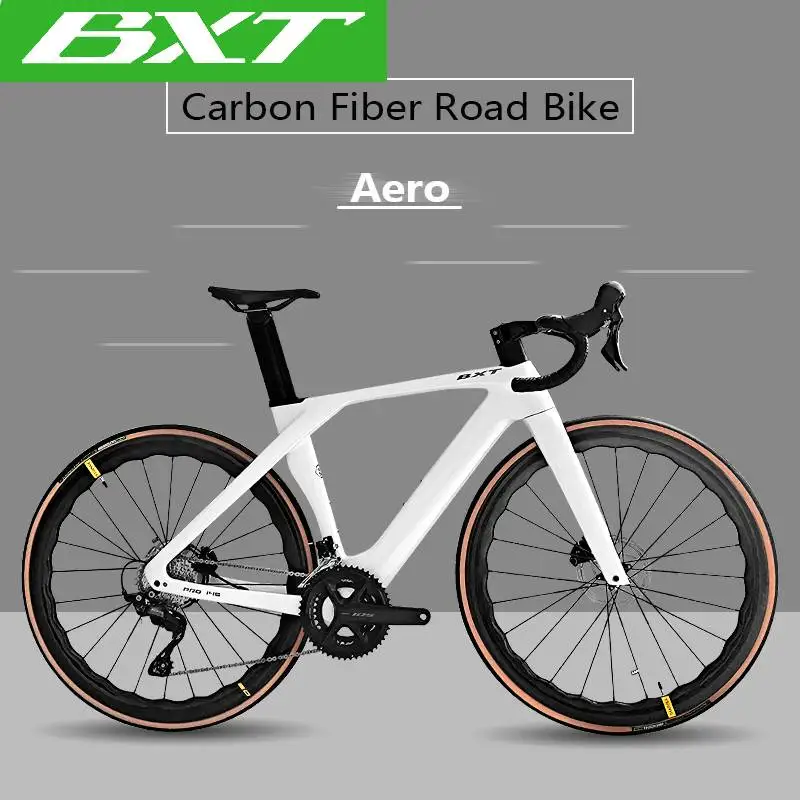 

2024 Ultralight Carbon Fiber Disc Brake Road Bike Shimano 105 R7120 24 Speeds Carbon Wheels Road Bike