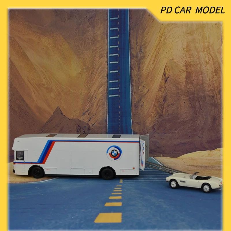 SCHUCO 1:43 Scale Model for Renntransporter BMW Motorsport Gift for friends and family