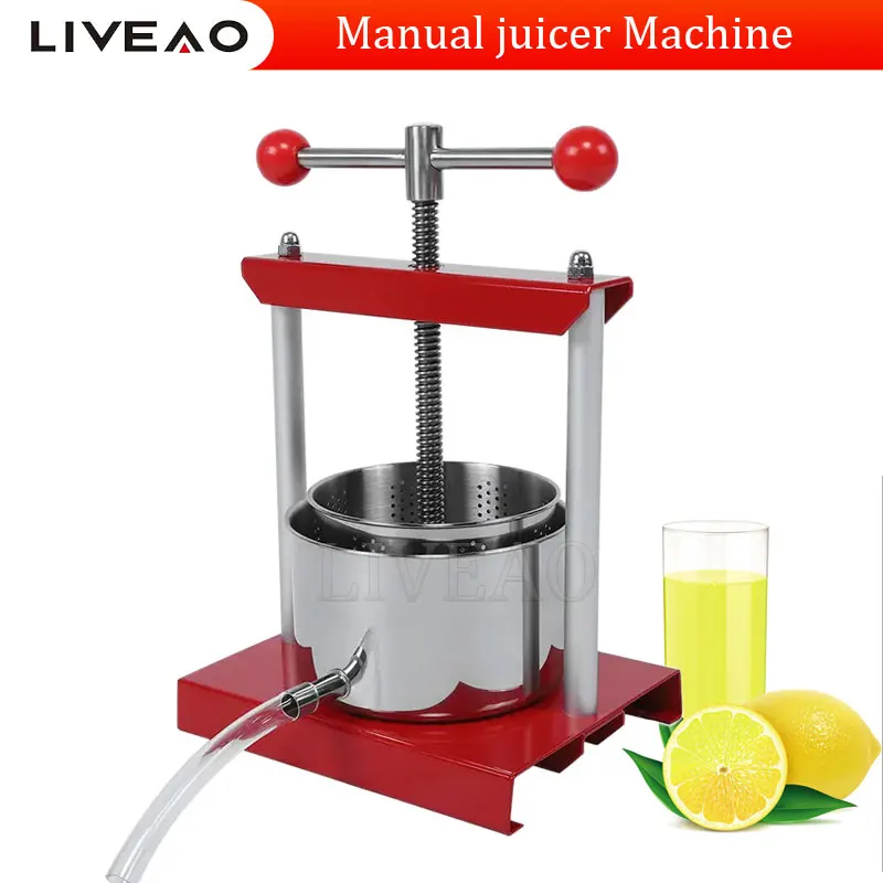 

Citrus Orange Lemon Squeezer Manual Cold Press Juicer Fruit Juice Extractor