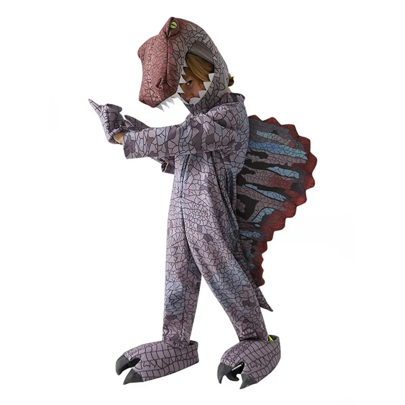 Recién llegados, disfraz de dinosaurio para niñas y niños, disfraz de dinosaurio Jurassic World t-rex para niños pequeños, disfraz de Spinosaurus para niños