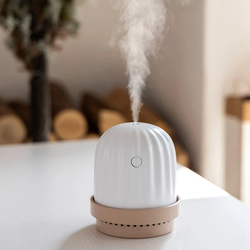 Hot USB Air Humidifier Cactus Timing Aromatherapy Diffuser Mist Maker Fogger Mini Aroma Atomizer For Home