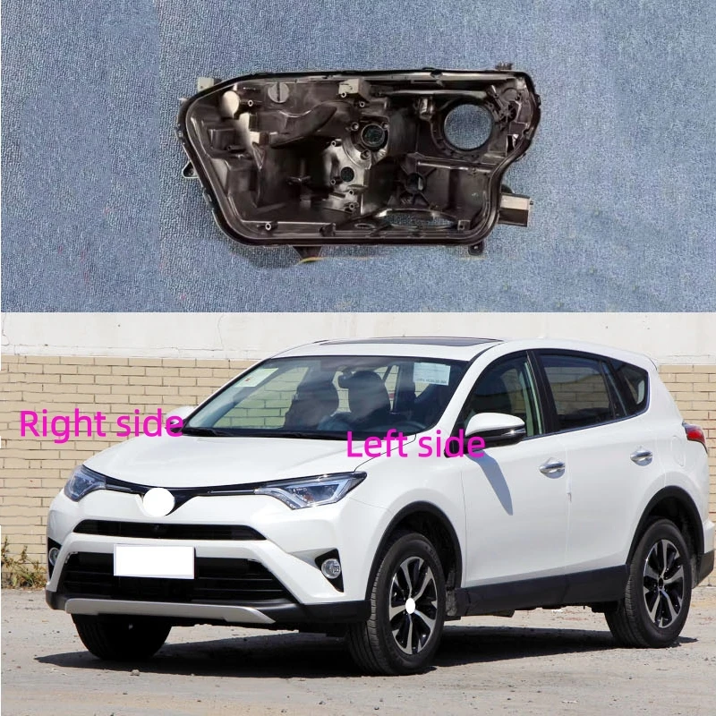 

Для Toyota RAV4 2016-2018: Задний корпус фары (основание, черный) для замены
