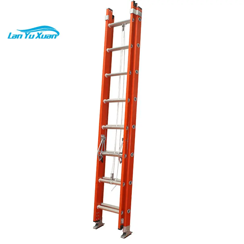 FGEH16 Heavy Duty Fiberglass Folding Combination Step Extension Ladder