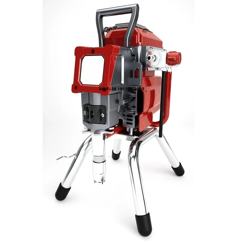 New Design Paint Sprayer Airless Device Tools Electric Painting Machine Equipment Latex Oily Paint Coating Decoration Piston