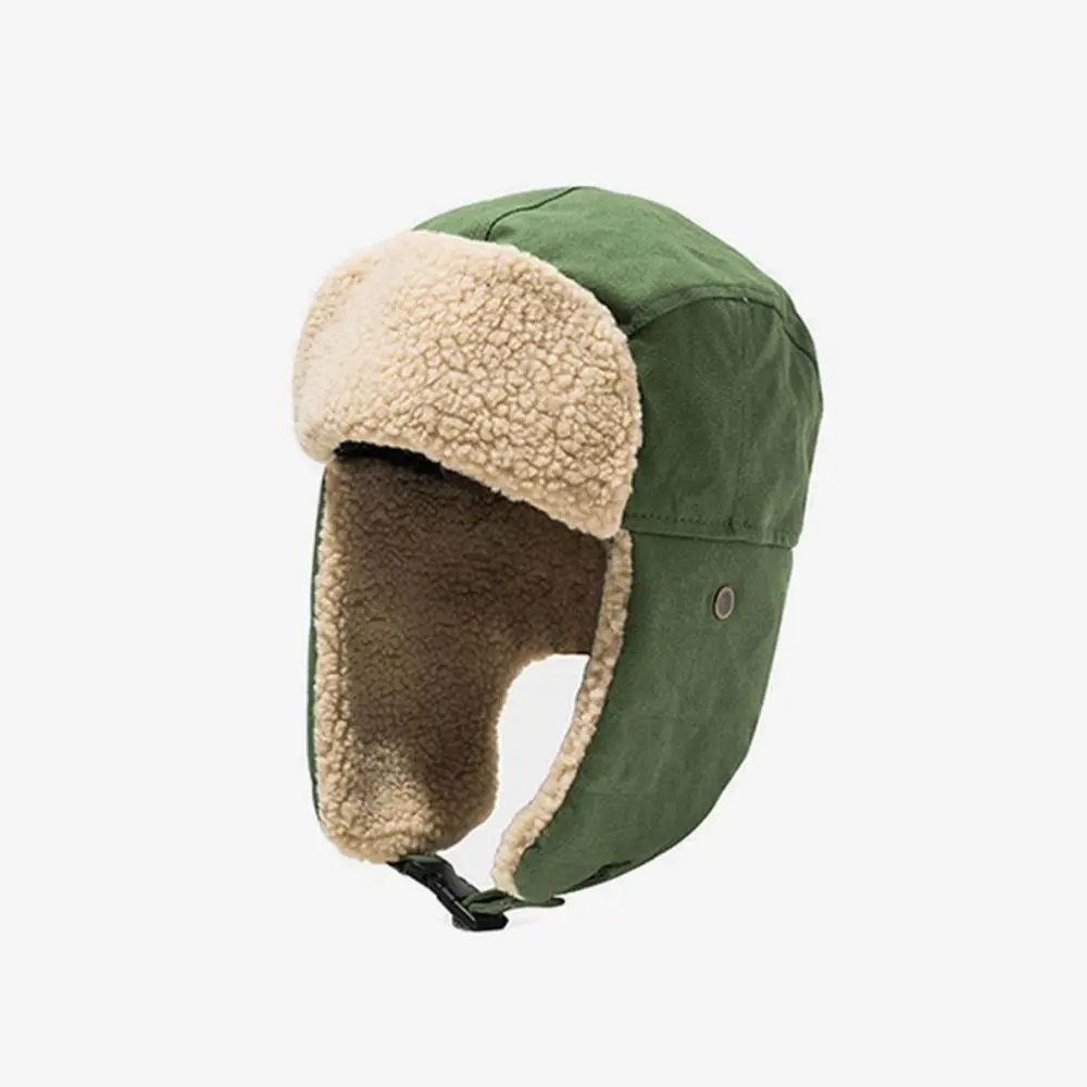 

Windproof Winter Bomber Hats Ear Protection Warm Accessories Warm Snow Cap Thickened OutdoorsThick Balaclava for Men Women