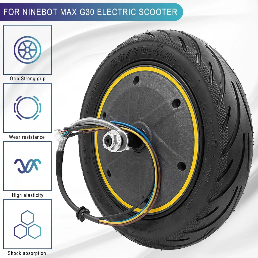 Original 350W Engine Motor Assembly 60/70-6.5 Wheel Tire Electric Scooter Accessories Gen 2 Motor For Ninebot Max G30 Skateboard