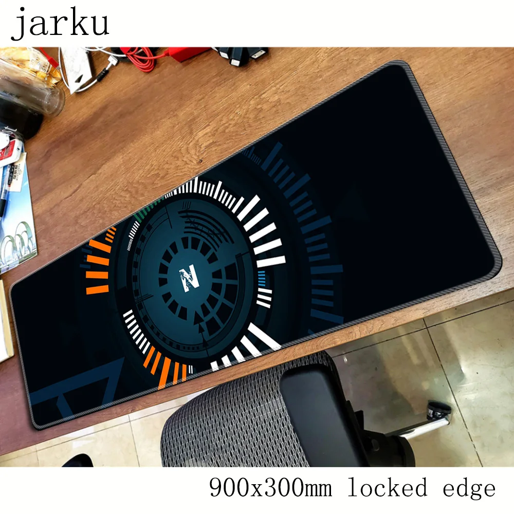 Clock mousepad gamer 900x300X3MM gaming mouse pad HD pattern notebook pc accessories laptop padmouse Fashion ergonomic mat