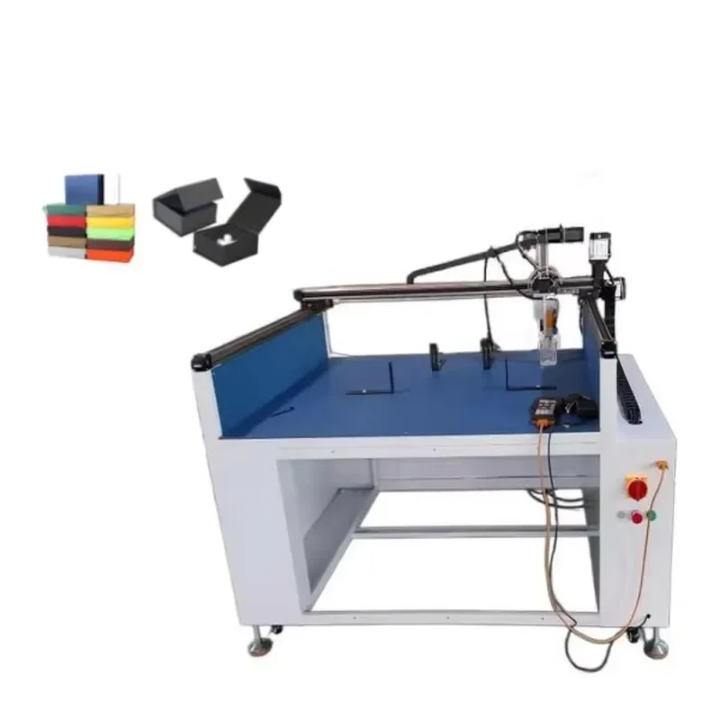 Smart Desktop Dispenser for Spraying Glue on Curtain Boxes