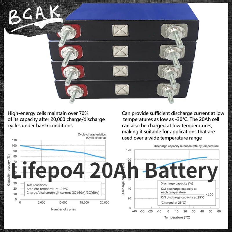 Universele Bcak 2.3V 20ah Lithium Titanaat Lto Accu Oplaadbare Power Accu 'S Voor Auto Elektrische Fiets E-Bike Lage Temperatu