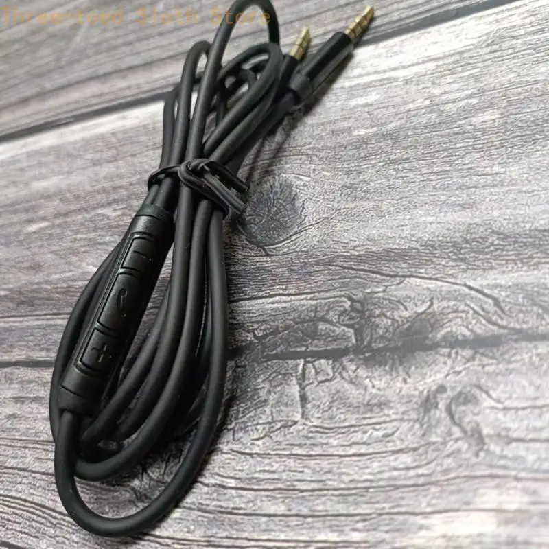 Hochwertiges 3,5-mm-Aux-Kabel für die Kopfhörer WH1000xM5, WH1000xM4, WH1000xM3, WHCH710N E74A – Detail 3