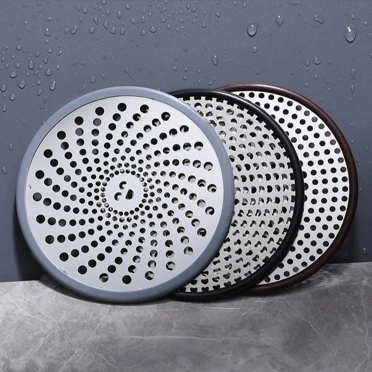 

Sink Strainer Stainless Steel Bathroom Shower Drain Protector Cover Colander Kitchen Sink Mesh Strainer Filter Hair Catcher